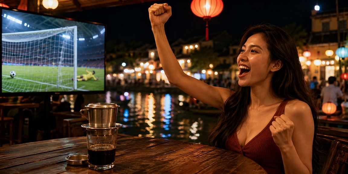 Giao diện đặt cược thể thao tại Hội An hiển thị trên điện thoại