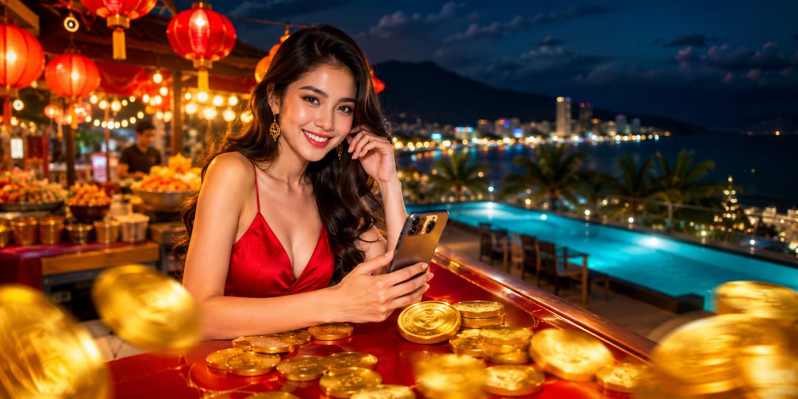 Người dùng Nha Trang truy cập f1689 trên iPhone tại chợ đêm